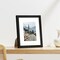 8x10 Picture Frames Set of 9, Shatter Resistant Plexiglass, Display 5x7 Pictures with Mat or 8x10 without Mat, Photo Frames for Wall or Tabletop, Engineered Wood, Black